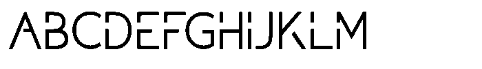 Torizon Font UPPERCASE