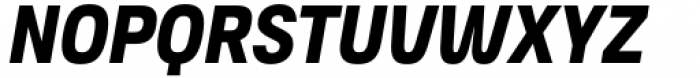 Toroka Condensed Bold Italic Font UPPERCASE