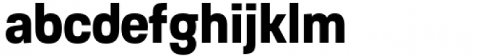 Toroka Condensed Bold Font LOWERCASE