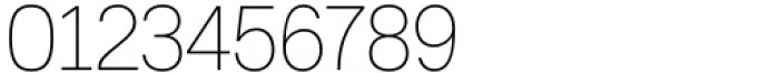 Toroka Condensed Thin Font OTHER CHARS