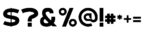 Torota Regular Font OTHER CHARS