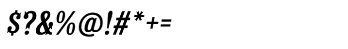Tortilla SC Italic Font OTHER CHARS