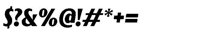 Tortillez Black Italic Font OTHER CHARS