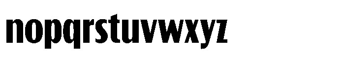 Tortillez Black Font LOWERCASE