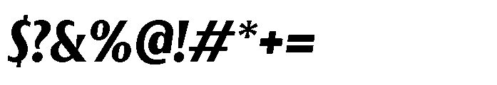 Tortillez Bold Italic Font OTHER CHARS