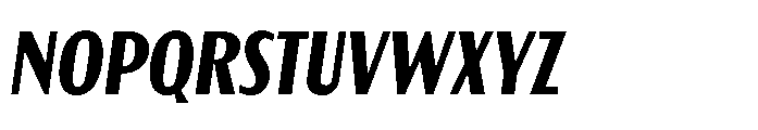 Tortillez Bold Italic Font UPPERCASE