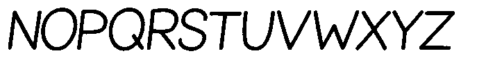 Tortoise Brush Italic Font UPPERCASE