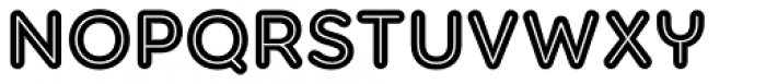 Torus Inline Bold Font UPPERCASE