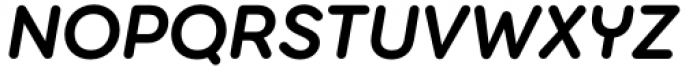 Torus Pro Semi Bold Italic Font UPPERCASE