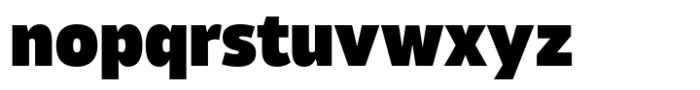 Tosia Nova Black Font LOWERCASE