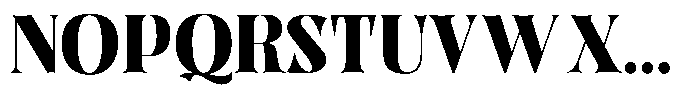 Tosken Regular Font UPPERCASE