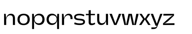 Total Black Regular Font LOWERCASE