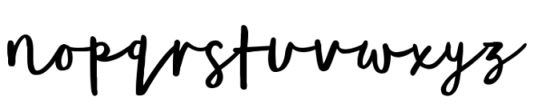 Totally Terrific Regular Font LOWERCASE