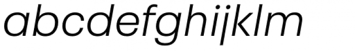 Touche Light Italic Font LOWERCASE