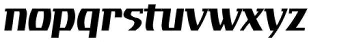 Tourandot Pro Bold Italic Font LOWERCASE