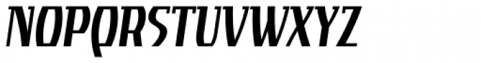 Tourandot Pro Cond Bold Italic Font UPPERCASE