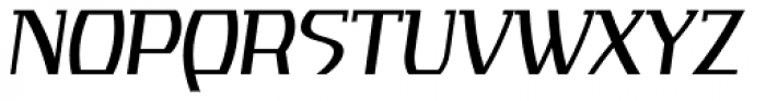 Tourandot Pro Light Italic Font UPPERCASE