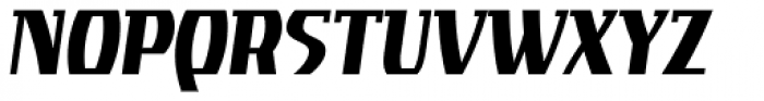 Tourandot Pro Narrow Black Italic Font UPPERCASE