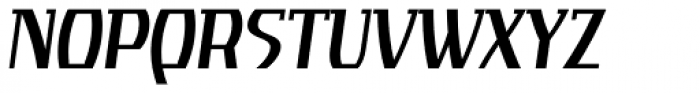 Tourandot Pro Narrow Italic Font UPPERCASE