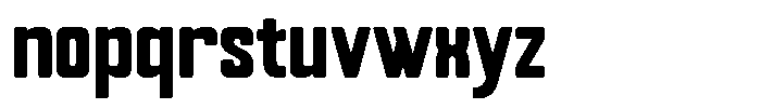 Tourayn Regular Font LOWERCASE