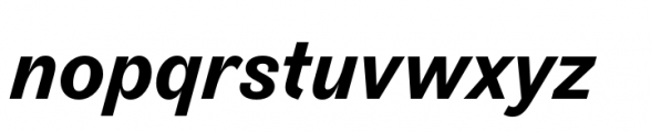 Touvlo Bold Italic Font LOWERCASE