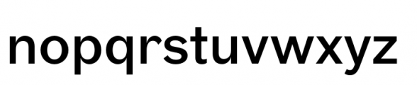 Touvlo Medium Font LOWERCASE