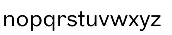 Touvlo Regular Font LOWERCASE