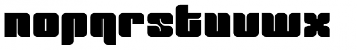 Tovstun A 4F Font LOWERCASE