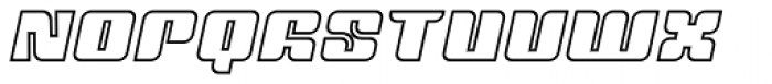 Tovstun B 4F Italic Font UPPERCASE