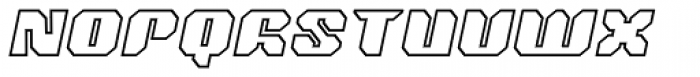 Tovstun G 4F Italic Font UPPERCASE