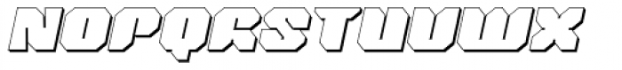 Tovstun H 4F Italic Font UPPERCASE
