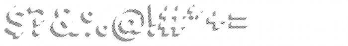 Town 31 Dimensional Bold Lines Solo Font OTHER CHARS