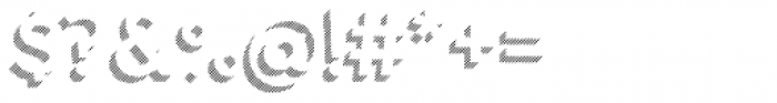 Town 31 Dimensional Medium Lines Solo Font OTHER CHARS