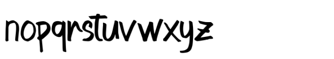 Toykids Regular Font LOWERCASE