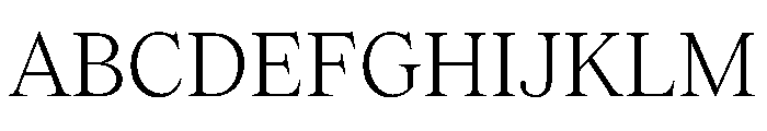 Tobias TRIAL Light Instance Font UPPERCASE