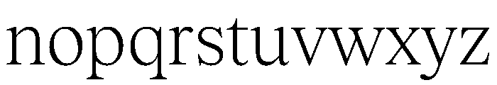 Tobias TRIAL Light Instance Font LOWERCASE