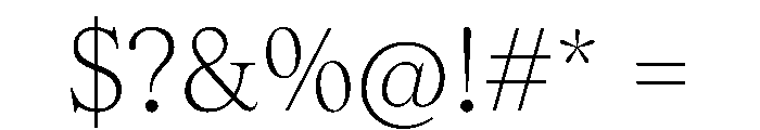 Tobias TRIAL Thin Instance Font OTHER CHARS