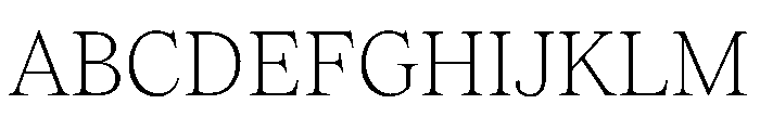 Tobias TRIAL Thin Instance Font UPPERCASE