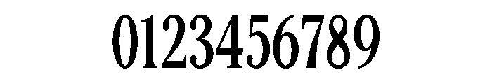 Tof Gravitas Boldcondensed Font OTHER CHARS