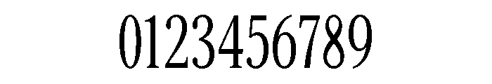 Tof Gravitas Condensed Font OTHER CHARS