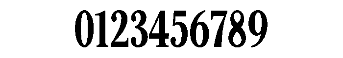 Tof Gravitas Heavycondensed Font OTHER CHARS