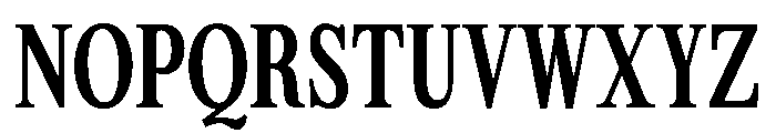Tof Gravitas Heavycondensed Font UPPERCASE