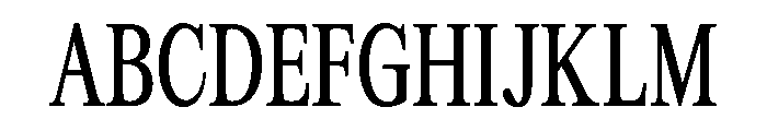 Tof Gravitas Semiboldcondensed Font UPPERCASE