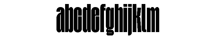 Tof Yugen Bold Condensed FONT