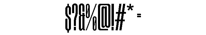 Tof Yugen Book Condensed Font OTHER CHARS