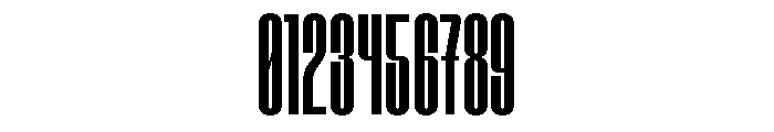 Tof Yugen Regular Condensed Font OTHER CHARS