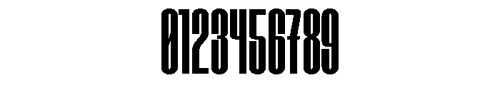 Tof Yugen Semibold Condensed Font OTHER CHARS