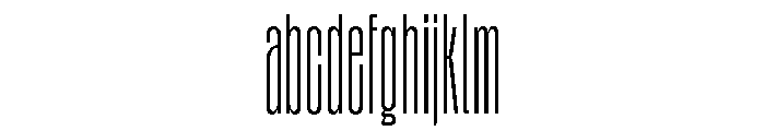 Tof Yugen Thin Condensed FONT