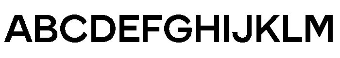 Tofconforto Medium Font UPPERCASE