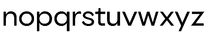 Tofconforto Regular Font LOWERCASE